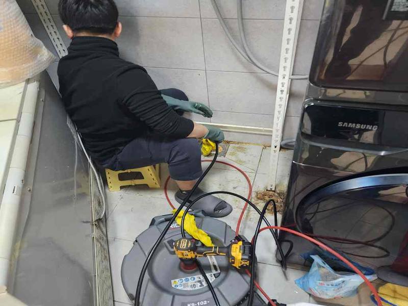 양주 싱크대막힘 작업사례 9